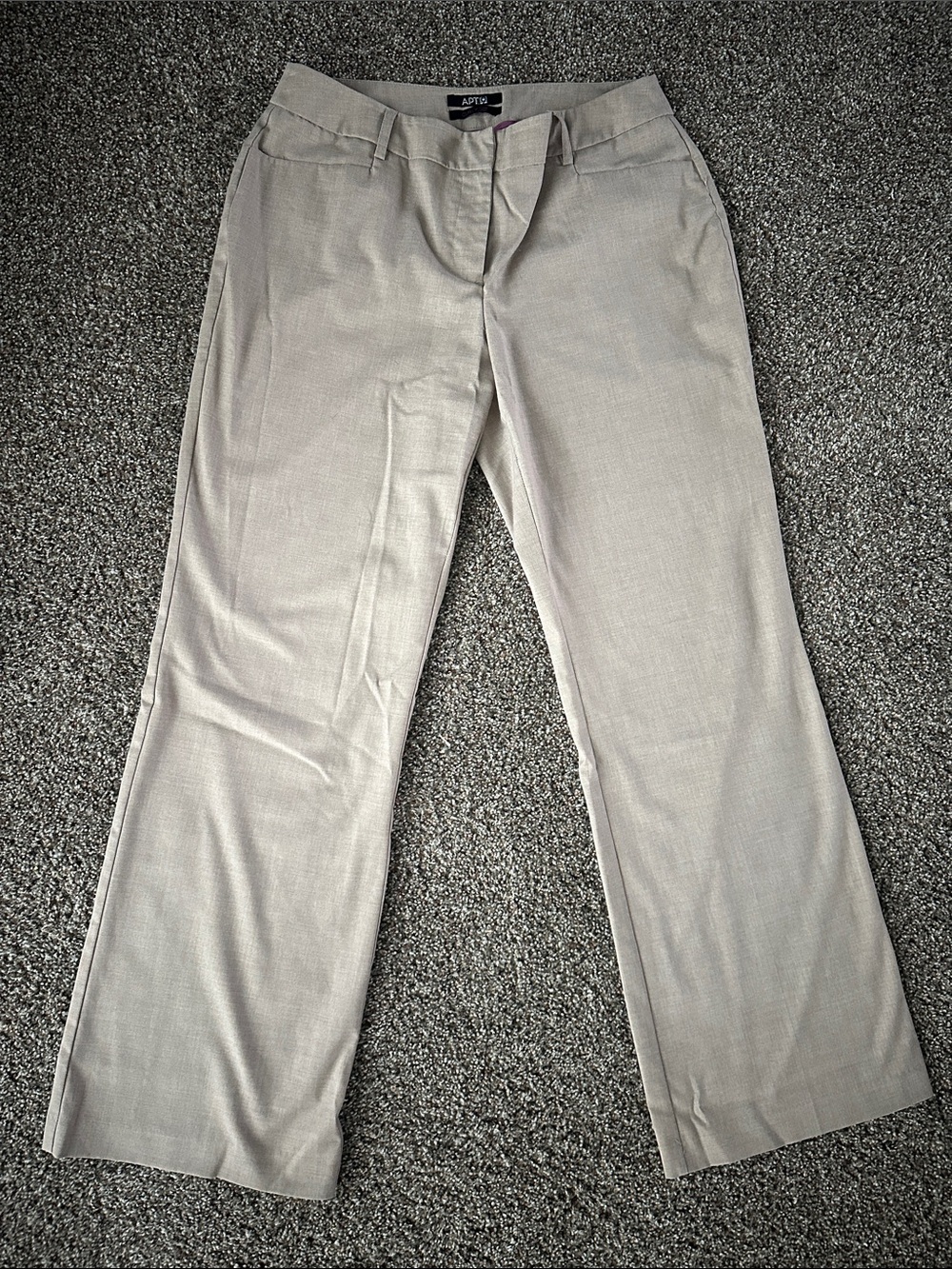 Apt. 9 Women's Khaki Boot-Cut Dress Pants